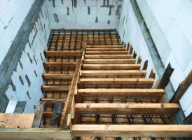 Виды бетонных лестниц в частном доме