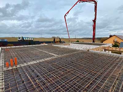 Строительство монолитного перекрытия