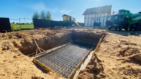 Фундамент с цокольным этажом