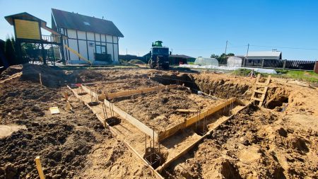 Фундамент с цокольным этажом