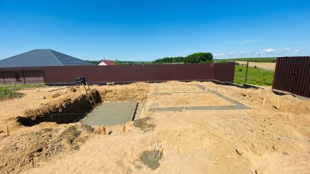 Фундамент с цокольным этажом