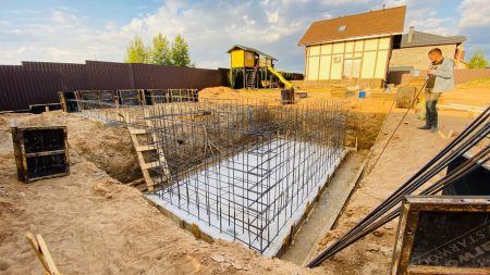 Фундамент с цокольным этажом