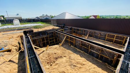 Фундамент с цокольным этажом