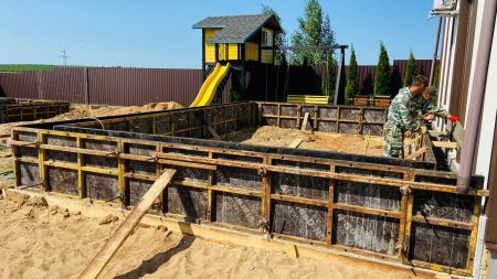 Фундамент с цокольным этажом