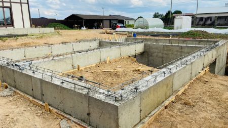 Фундамент с цокольным этажом