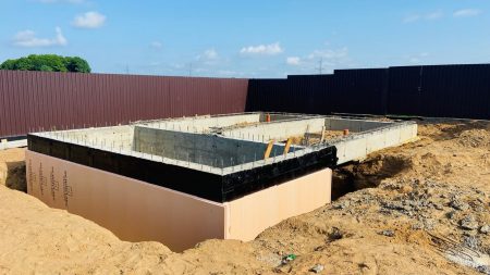 Фундамент с цокольным этажом