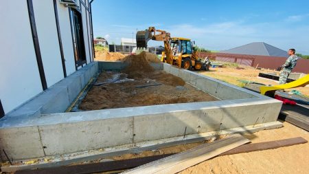 Фундамент с цокольным этажом