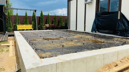 Фундамент с цокольным этажом