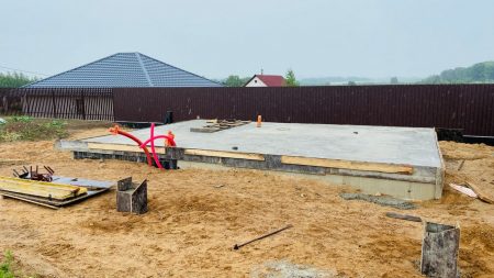 Фундамент с цокольным этажом