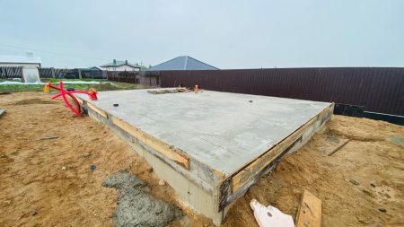 Фундамент с цокольным этажом