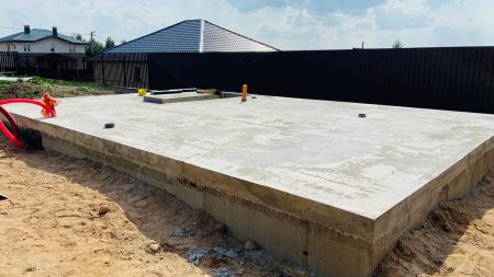 Фундамент с цокольным этажом