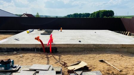 Фундамент с цокольным этажом