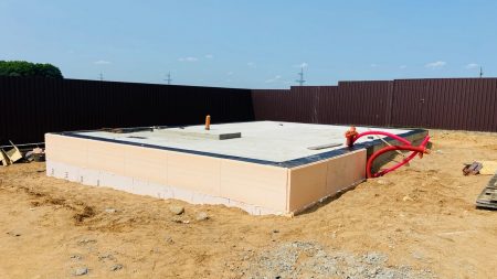 Фундамент с цокольным этажом