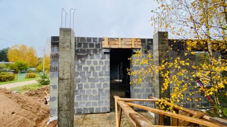 Заливка монолитного перекрытия