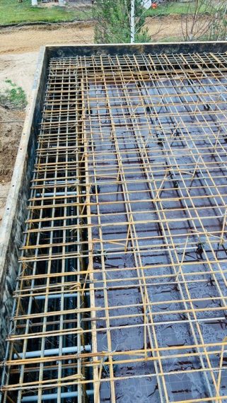 Заливка монолитного перекрытия