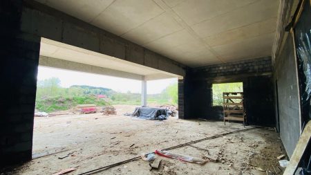 Заливка монолитного перекрытия