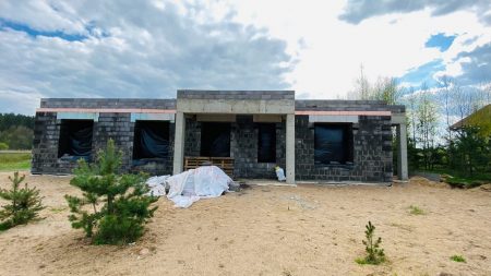 Заливка монолитного перекрытия