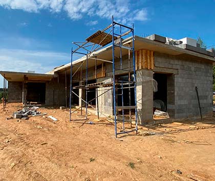 Фундамент под колонны