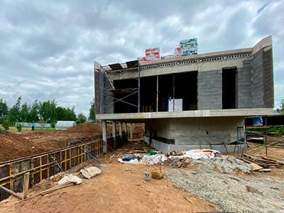 Монолитные работы при строительстве дома