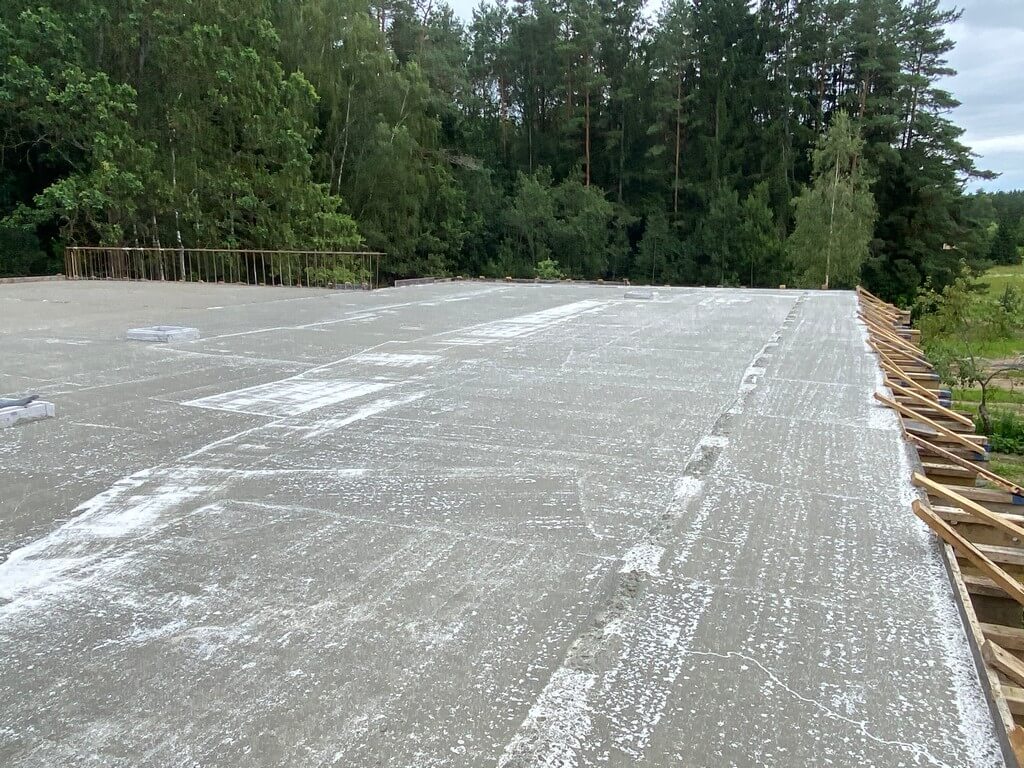 Заливка монолитного перекрытия