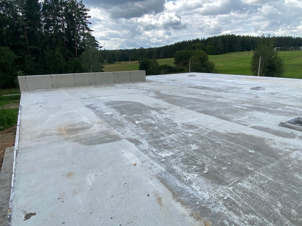 Заливка монолитного перекрытия