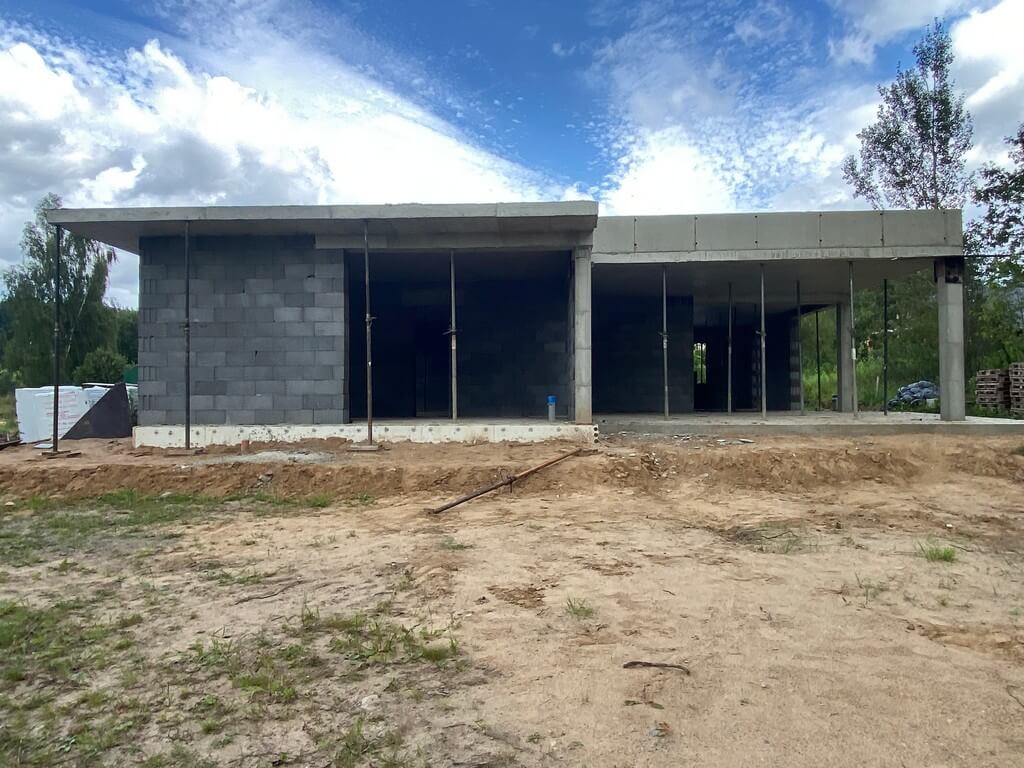 Заливка монолитного перекрытия