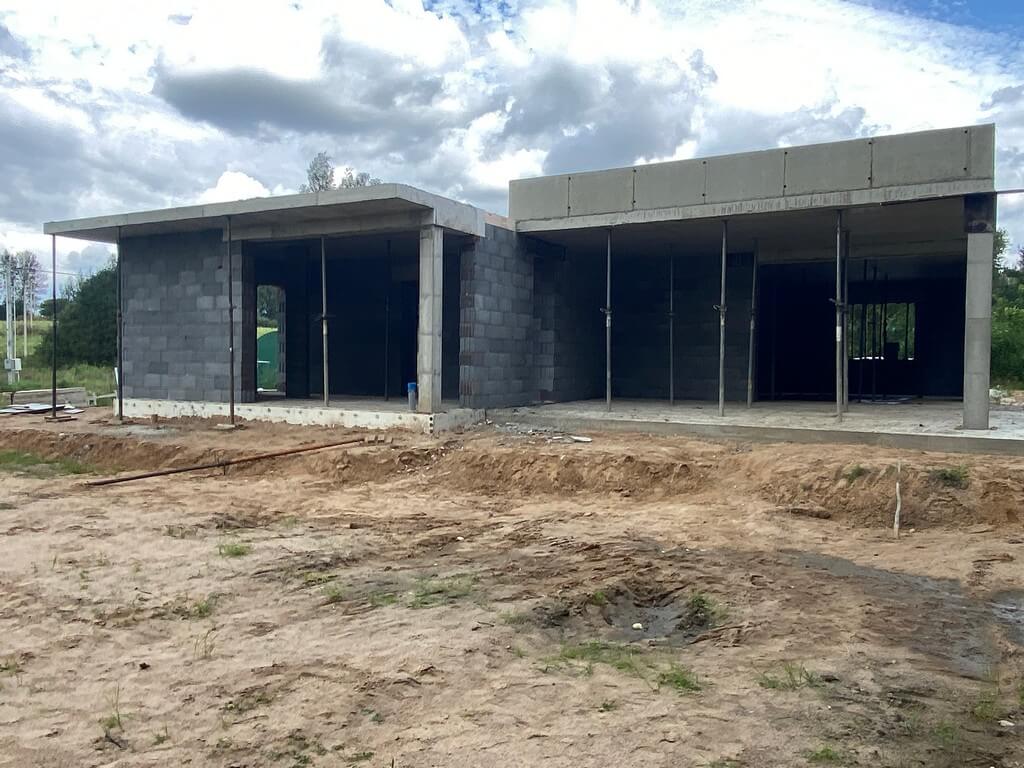 Заливка монолитного перекрытия