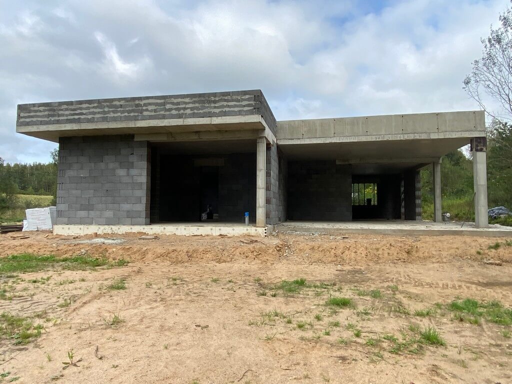 Заливка монолитного перекрытия