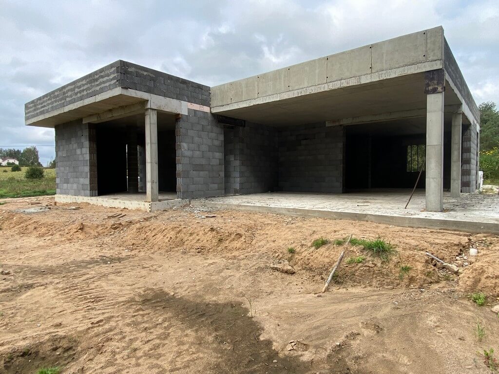 Заливка монолитного перекрытия